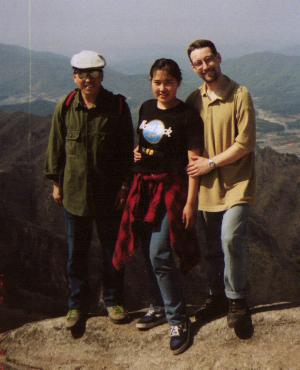 Climbing 
with Mr.Jang 
& Rim Chung